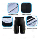 Bermuda Ciclismo Gel Unissex CIC05 - Bermuda Ciclismo Gel Unissex Casa Tech 