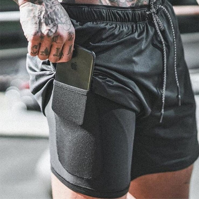 Bermuda Speedbreaker Com Bolso Premium G2P32 - Bermuda Speedbreaker Casa Tech Loja P Preto 
