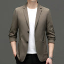 Blazer Masculino Casual JCM31 - Blazer Masculino Casual Casa Tech Marrom P 