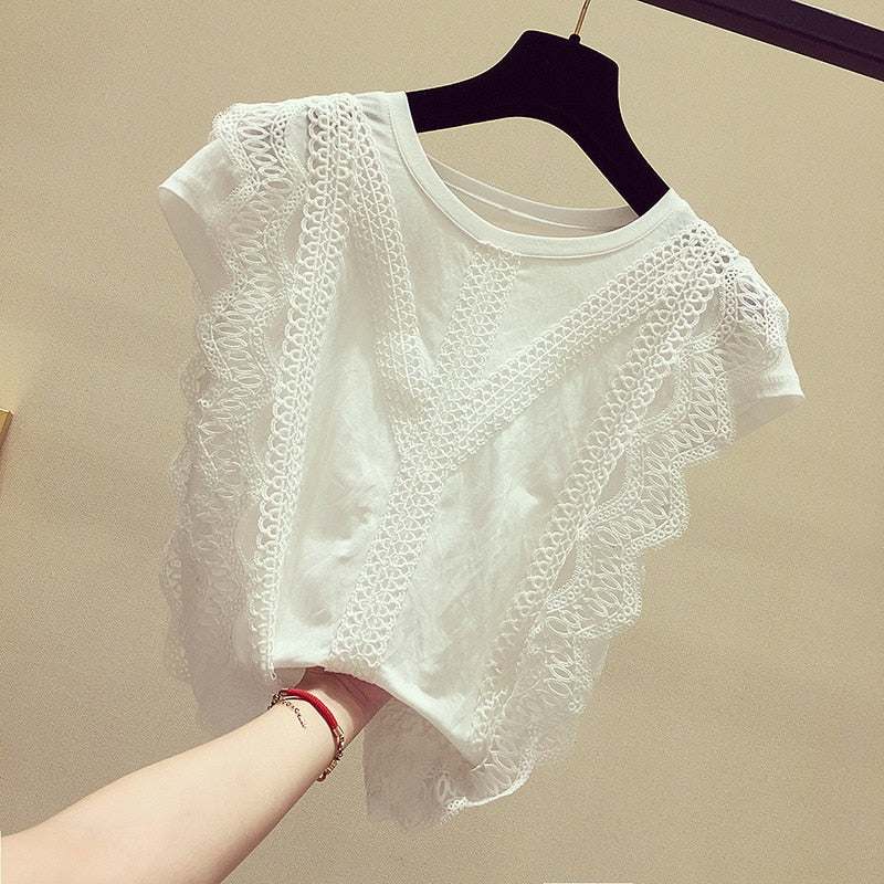 Blusa Anny Classic G2P8 - Blusa Anny Classic Casa Tech Loja S Branco 