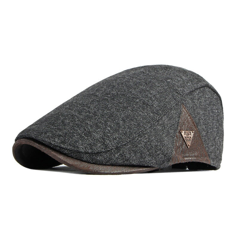 Boina Masculina Italiana Clássica CBM03 - Boina Masculina Italiana Clássica Casa Tech Cinza 