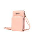 Bolsa Crossbody Feminina - Lovely Fashion BCF25 - Bolsa Escolar Feminina - Lovely Fashion Casa Tech Loja Rosa Claro 