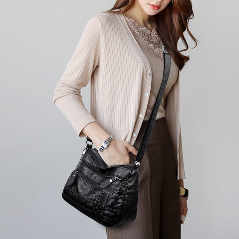 Bolsa Crossbody Feminina Vintage G10P7 - Bolsa Crossbody Feminina Vintage Casa Tech Loja 