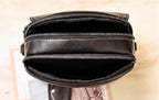 Bolsa De Couro Casual Feminina Saddle G10P15 - Bolsa De Couro Casual Feminina Saddle Casa Tech Loja 