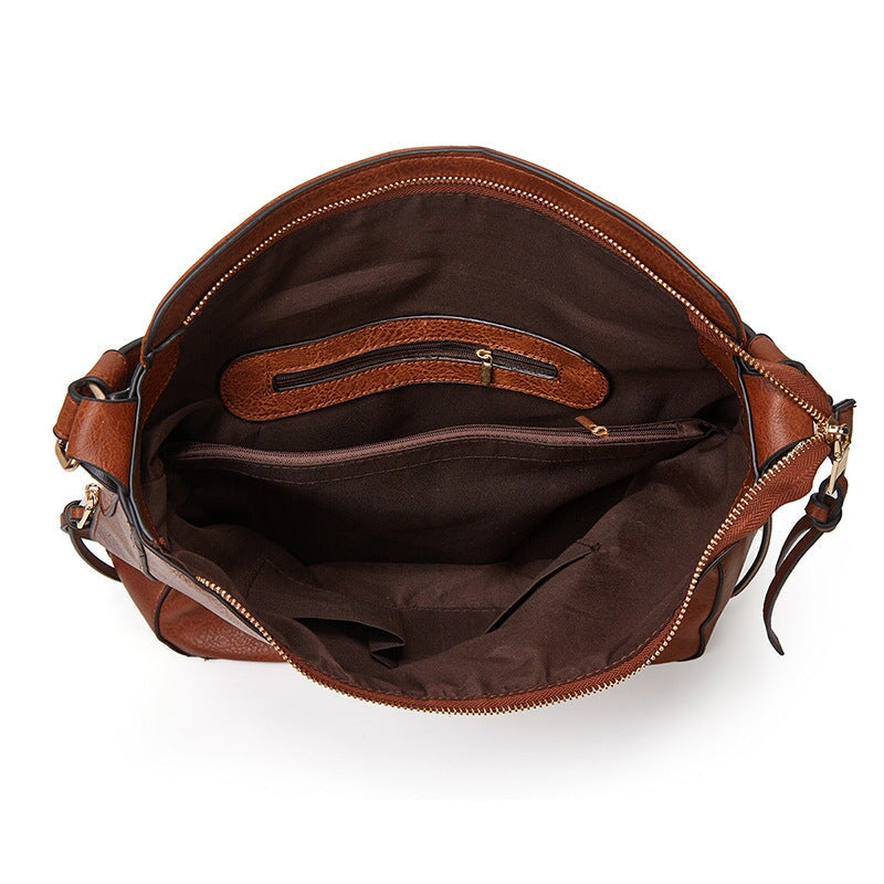 Bolsa de Couro Feminina Isabella BCF15 - Bolsa de Couro Feminina Labella Grande Casa Tech Loja 