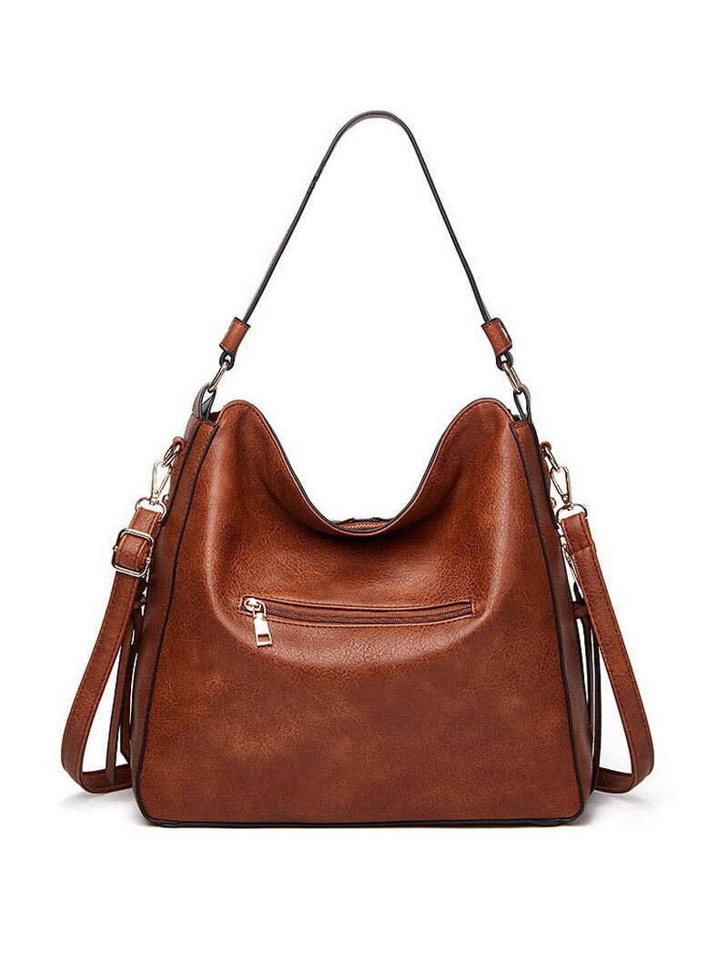 Bolsa de Couro Feminina Isabella BCF15 - Bolsa de Couro Feminina Labella Grande Casa Tech Loja 