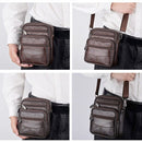 Bolsa de Couro Masculina MBM12 - Bolsa de Couro Masculina Casa Tech 