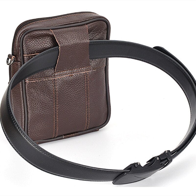 Bolsa de Couro Masculina MBM12 - Bolsa de Couro Masculina Casa Tech 