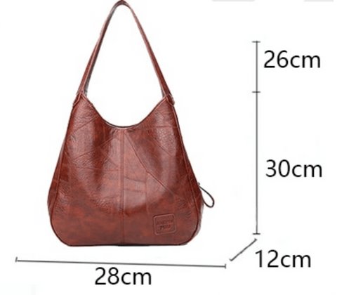 Bolsa de Couro Mônaco Original G5P1 - Bolsa de Couro Feminina Bella Casa Tech Loja 