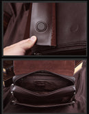 Bolsa de Couro Vintage Kangaroo BOL18 - Bolsa de Couro Vintage Kangaroo Casa Tech Loja 