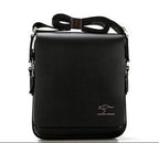 Bolsa de Couro Vintage Kangaroo BOL18 - Bolsa de Couro Vintage Kangaroo Casa Tech Loja Preto 