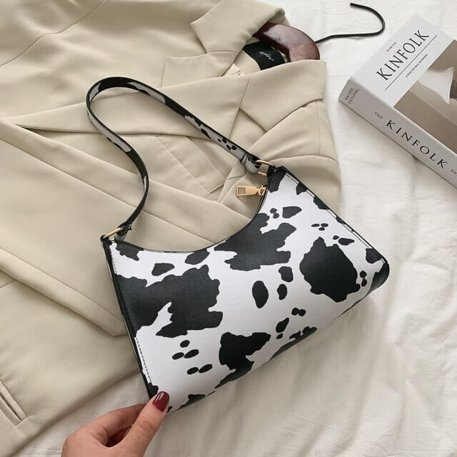 Bolsa de Ombro em Couro PU G4P21 - Bolsa de Ombro em Couro PU Casa Tech Loja Dalmata 