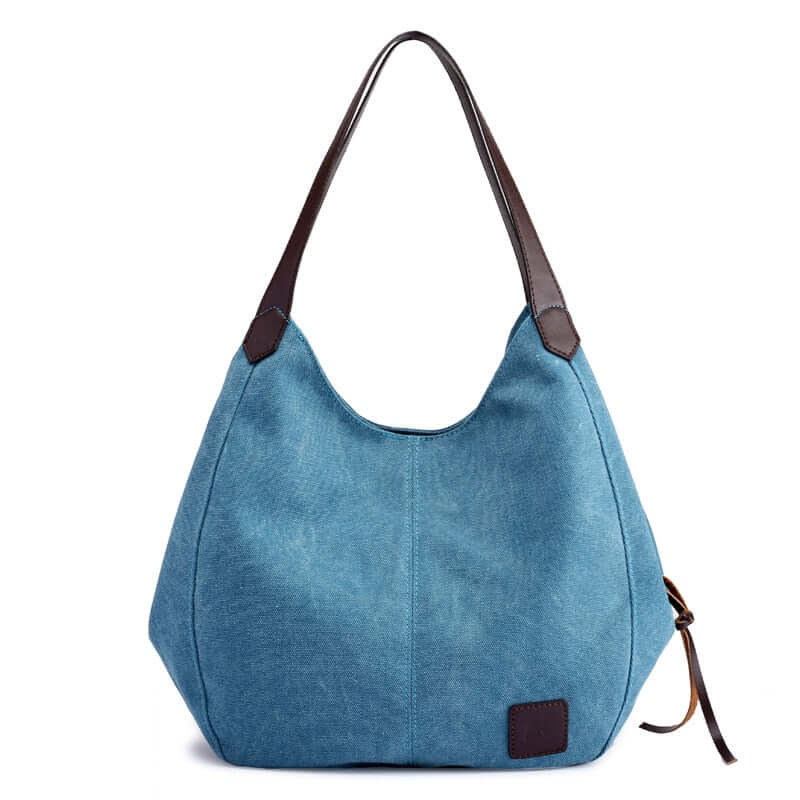 Bolsa Feminina Casual Lyon-Fashion G10P12 - Bolsa Feminina Casual Lyon-Fashion Casa Tech Loja Azul 