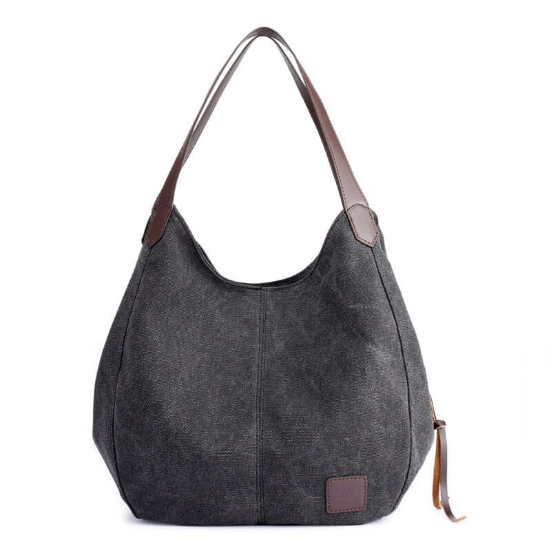 Bolsa Feminina Casual Lyon-Fashion G10P12 - Bolsa Feminina Casual Lyon-Fashion Casa Tech Loja Preto 