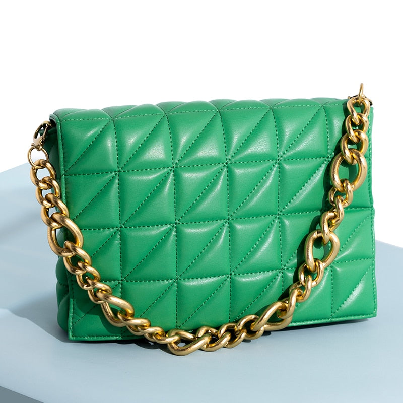 Bolsa Matelasse - Tendência 2021 G2P4 - Bolsa Matelasse Casa Tech Loja Verde 