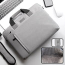 Bolsa Para Notebook Impermeável Anti-Impacto G4P34 - Bolsa Para Notebook Impermeável Casa Tech Loja CINZA CLARO 13.3 polegadas 37*27*6 cm 