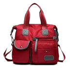 Bolsa para Viagem Multifuncional Resistente à Água G10P13 - Bolsa para Viagem Multifuncional Resistente à Água Casa Tech Loja Vermelho 