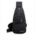 Bolsa Tiracolo Masculina Casual MBM07 - Bolsa Tiracolo Masculina Casual Casa Tech Loja Preto 