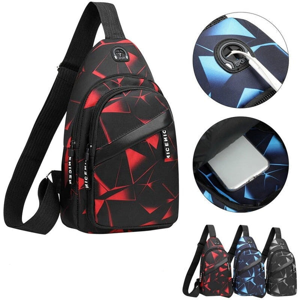 Bolsa Tiracolo Masculina Esportiva MBM05 - Bolsa Masculina Transversal de Couro Casa Tech Loja 
