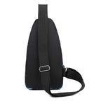 Bolsa Tiracolo Masculina Esportiva MBM05 - Bolsa Masculina Transversal de Couro Casa Tech Loja 