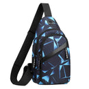 Bolsa Tiracolo Masculina Esportiva MBM05 - Bolsa Masculina Transversal de Couro Casa Tech Loja Azul 