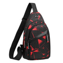Bolsa Tiracolo Masculina Esportiva MBM05 - Bolsa Masculina Transversal de Couro Casa Tech Loja Vermelho 