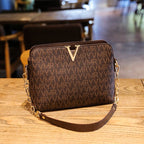 Bolsa Valentina Luxo Couro Premium BCF33 -Bolsa Valentina Luxo Couro Premium Casa Tech 