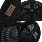 Boné Masculino Aba Curva Respirável CBM05 - Boné Masculino Aba Curva Respirável Casa Tech 