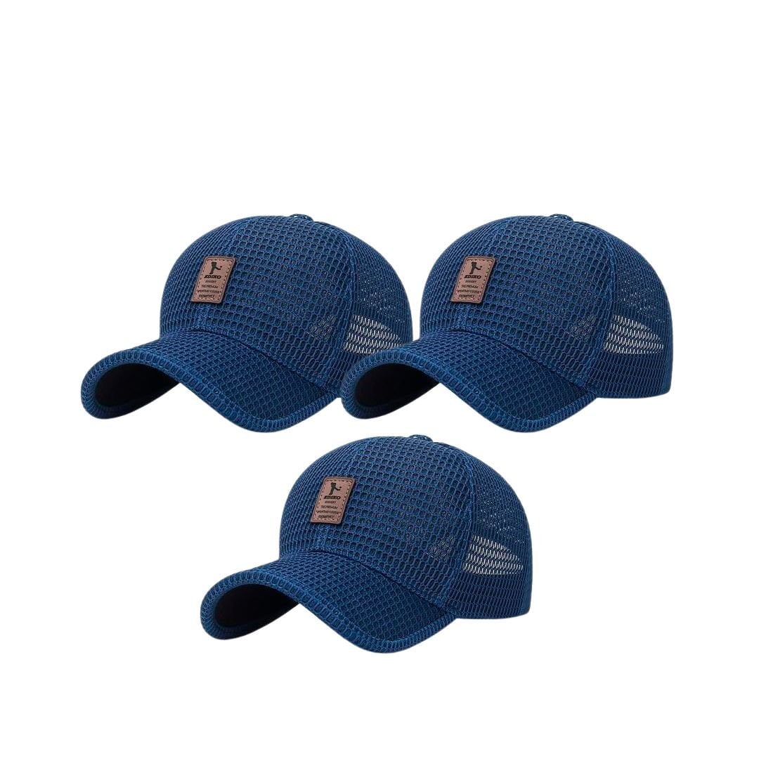 Boné Masculino Aba Curva Respirável CBM05 - Boné Masculino Aba Curva Respirável Casa Tech 