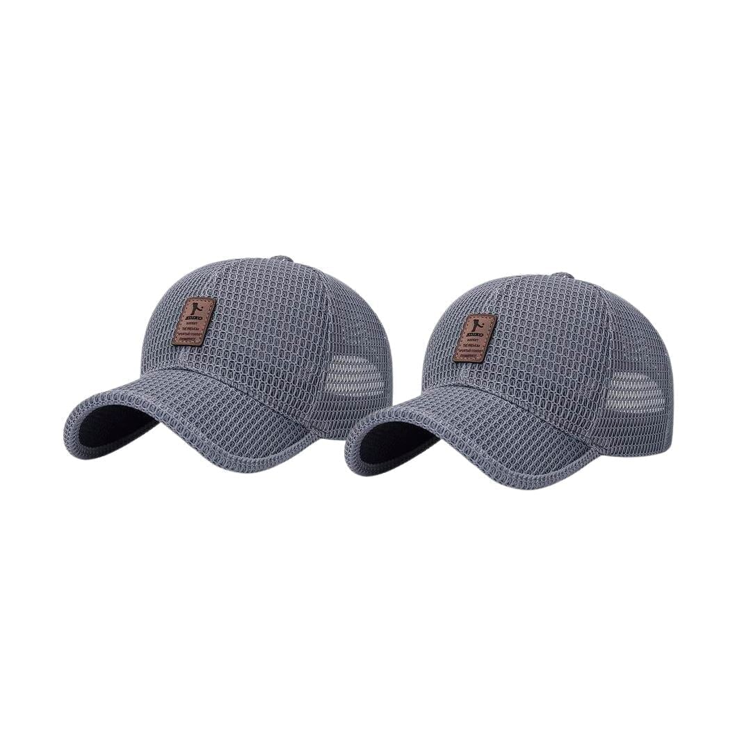 Boné Masculino Aba Curva Respirável CBM05 - Boné Masculino Aba Curva Respirável Casa Tech 