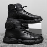 Bota de Couro Martin Italiano