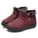 Bota de Inverno Anne Marie Flex Comfort G8P1 - Bota Flex Comfort Casa Tech Loja Vermelho 35 
