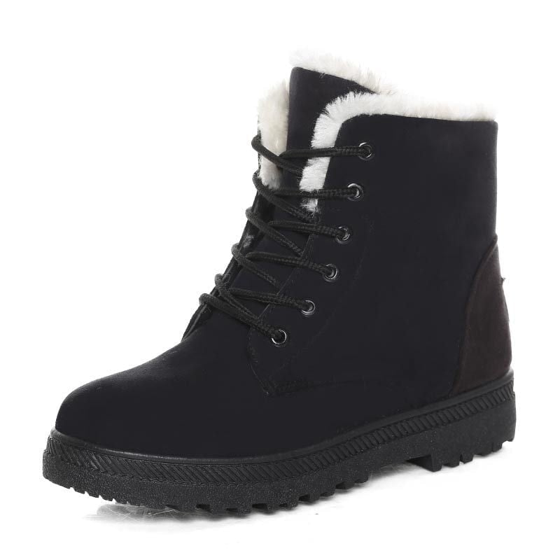 Bota Peluciada Feminina BTF14 - Bota Peluciada Feminina Casa Tech Preto 33 