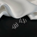 Brinco de Quatro Pontas JOIA2 - Brinco de Quatro Pontas Casa Tech Loja Prata 