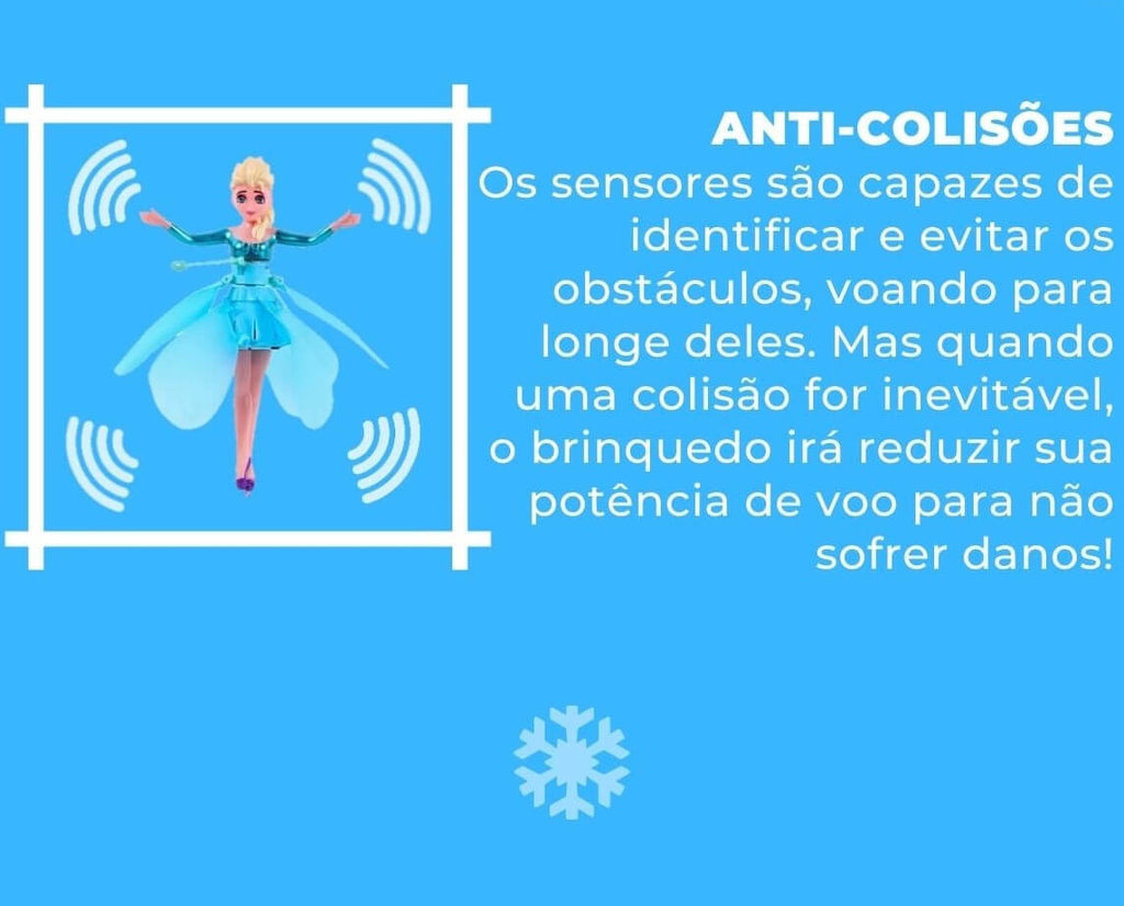 Brinquedo Fada Voadora - Flying Fairy G6P8 - Brinquedo Fada Voadora - Flying Fairy Casa Tech Loja 