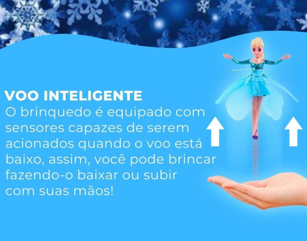 Brinquedo Fada Voadora - Flying Fairy G6P8 - Brinquedo Fada Voadora - Flying Fairy Casa Tech Loja 