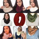 Cachecol Tricô LMF05 - Cachecol Tricô Casa Tech 