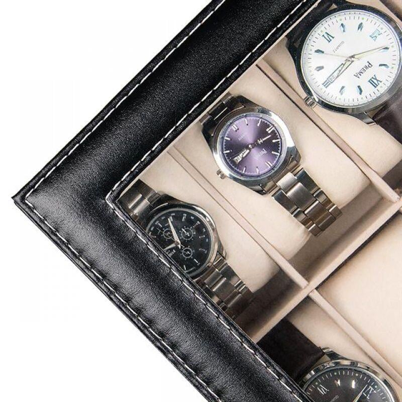Caixa Porta Relógios de Luxo RPM23 - Caixa Porta Relógios de Luxo Casa Tech 