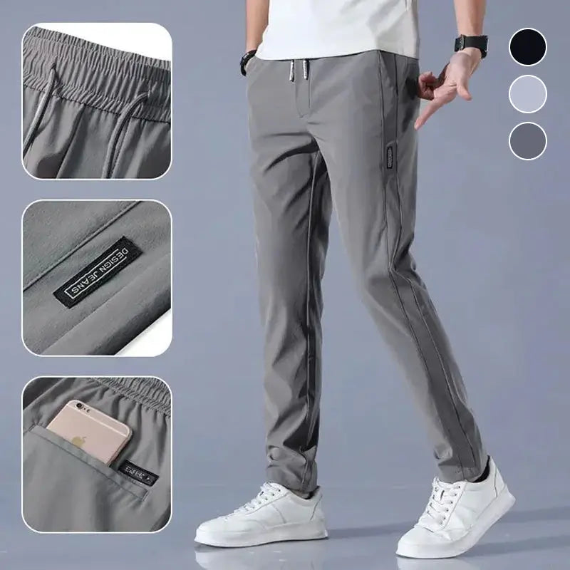 Calça Flex Masculina Confortável Jogger ROU10 - Calça Flex Masculina Confortável Jogger Casa Tech Loja 