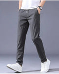 Calça Flex Masculina Confortável Jogger ROU10 - Calça Flex Masculina Confortável Jogger Casa Tech Loja Cinza Escuro M 