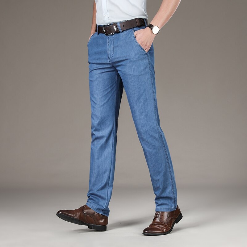 Calça Jeans Masculina Casual 0 Casa Tech 