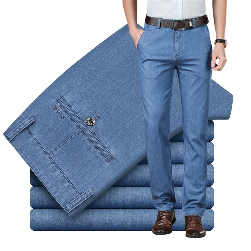 Calça Jeans Masculina Casual 0 Casa Tech 