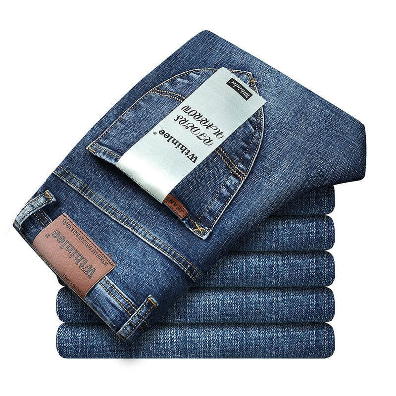 Calça Jeans Masculina Slim CBM09 - Calça Jeans Masculina Slim Casa Tech 3 38 Azul