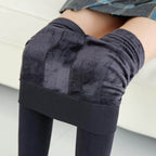 Calça Legging Feminina Acolchoada com Forro de Lã G8P24 Casa Tech Loja Cinza S 