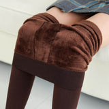 Calça Legging Feminina Acolchoada com Forro de Lã