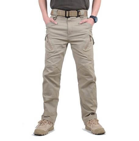 Calça Tática Militar Ultra Resistente Impermeável - Sheppard ROU9 - Calça Tática Militar Ultra Resistente Impermeável - Sheppard Casa Tech Loja Khaki S 