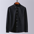 Camisa Longa Masculina Plus Size CAM06 - Camisa Longa Masculina Plus Size Casa Tech Preto M 