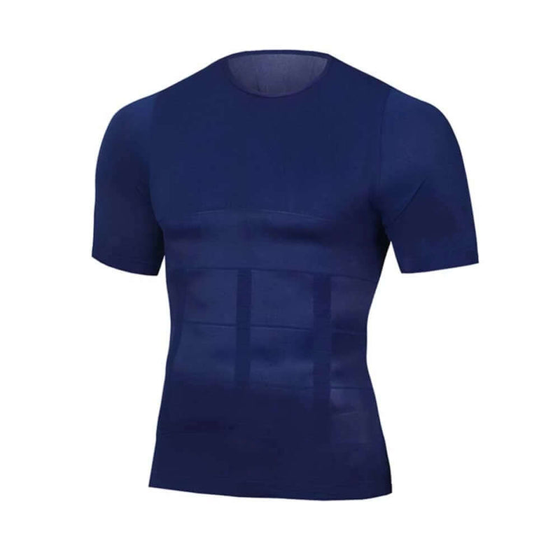 Camiseta de Alta Compressão WorkFit G7P14 - Camiseta de Alta Compressão WorkFit Casa Tech Loja Azul P 