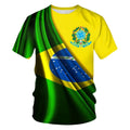 Camiseta Patriota - Bandeira do Brasil 0 Casa Tech Loja 