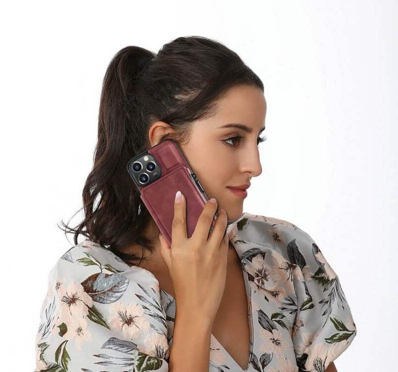Capinha de Iphone com Carteira ACE6 - Capinha de Iphone com Carteira Casa Tech Loja 